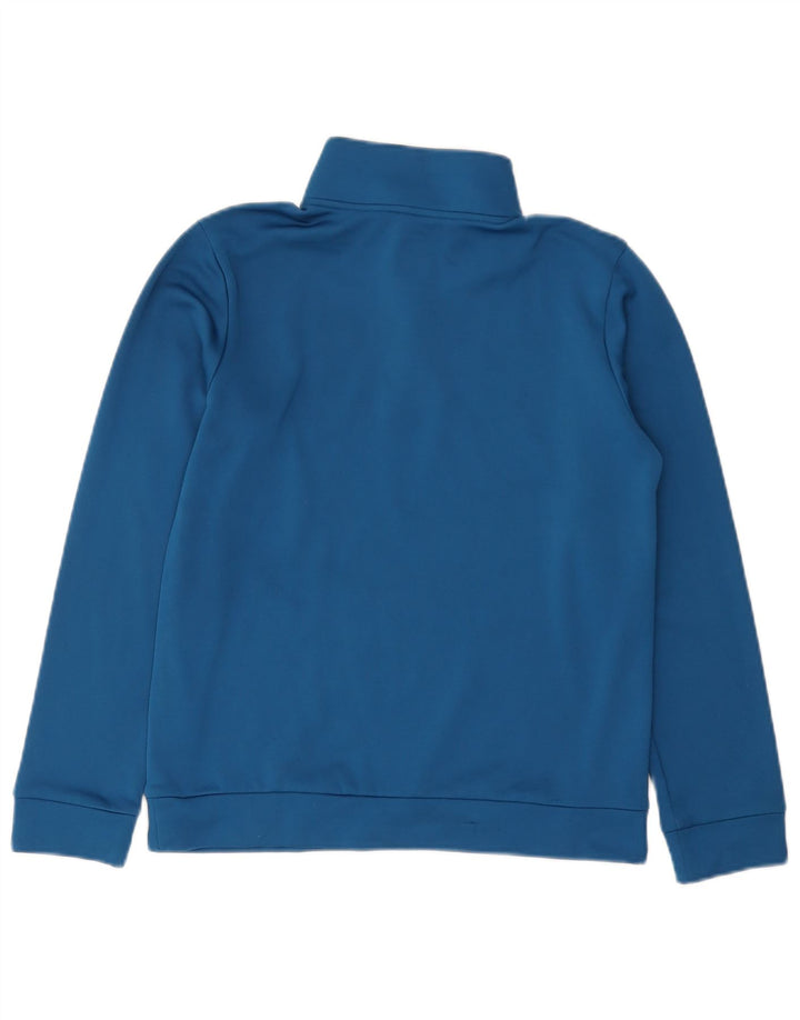 UNDER ARMOUR Jungen-Sweatshirt mit Reißverschluss am Hals, 11–12 Jahre, Größe L, Blau