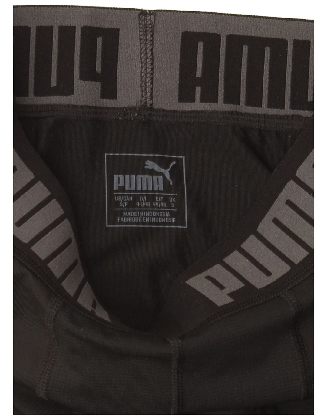 Puma Herren-Leggings mit Grafik, Größe S, Schwarz