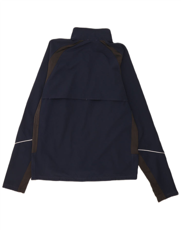 The North Face Herren-Trainingsanzug-Top-Jacke, mittelgroß, Marineblau, Farbblock