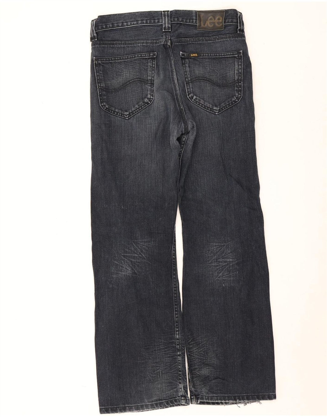 Lee Herren Nash Bootcut Jeans W30 L30 Blaue Baumwolle