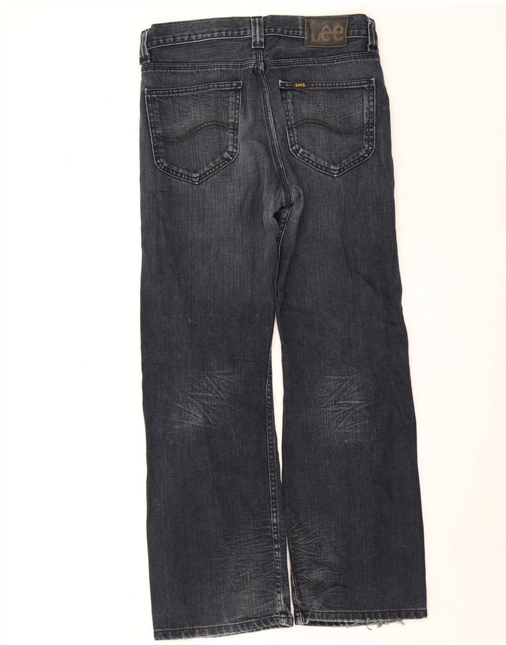 Lee Herren Nash Bootcut Jeans W30 L30 Blaue Baumwolle
