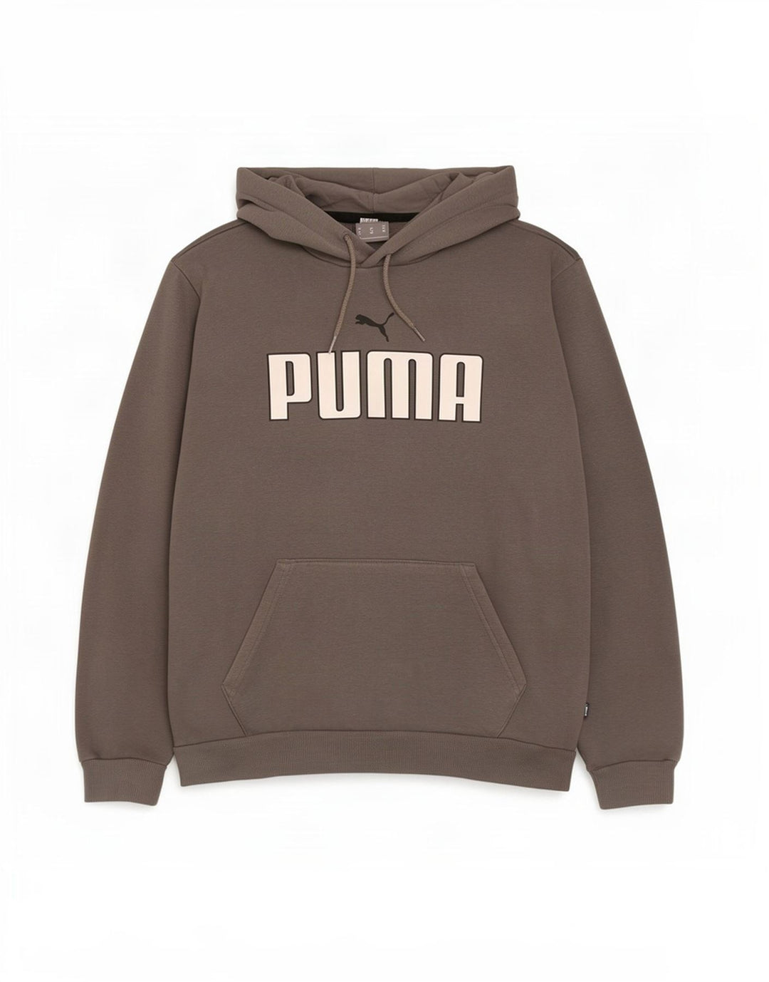 Puma Herren Graphic Hoodie Pullover mittelgraue Baumwolle