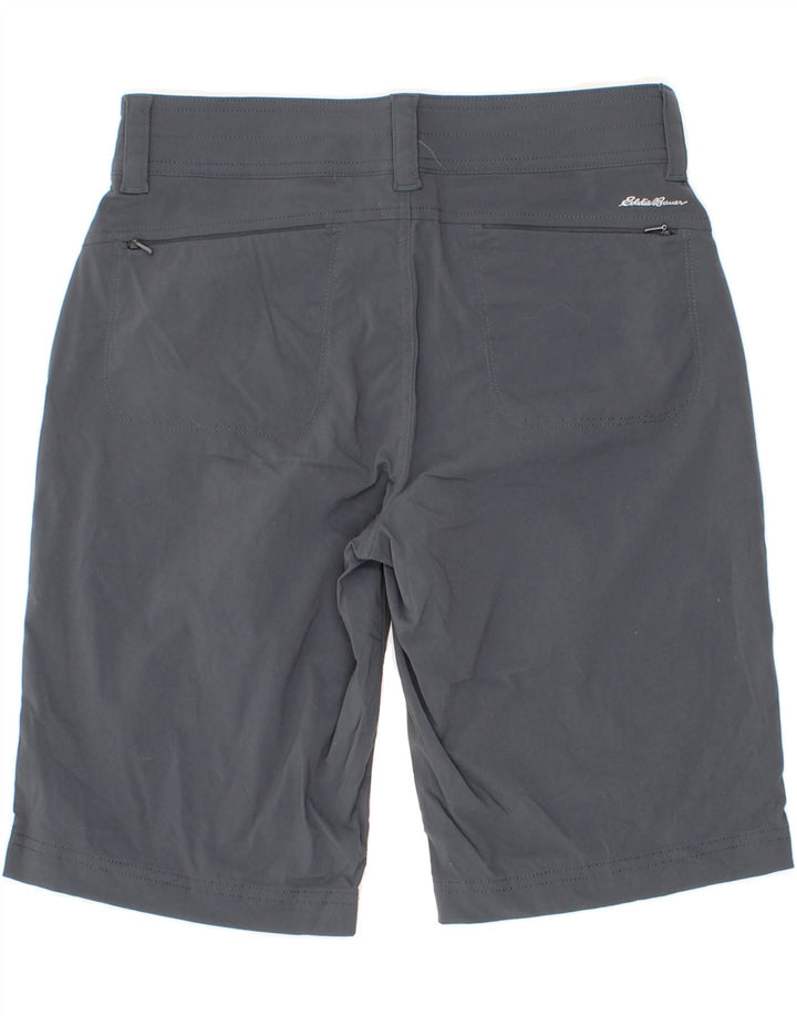 EDDIE BAUER Womens Casual Shorts US 2 XS W25  Grey Nylon Vintage Eddie Bauer and Second-Hand Eddie Bauer from Messina Hembry 