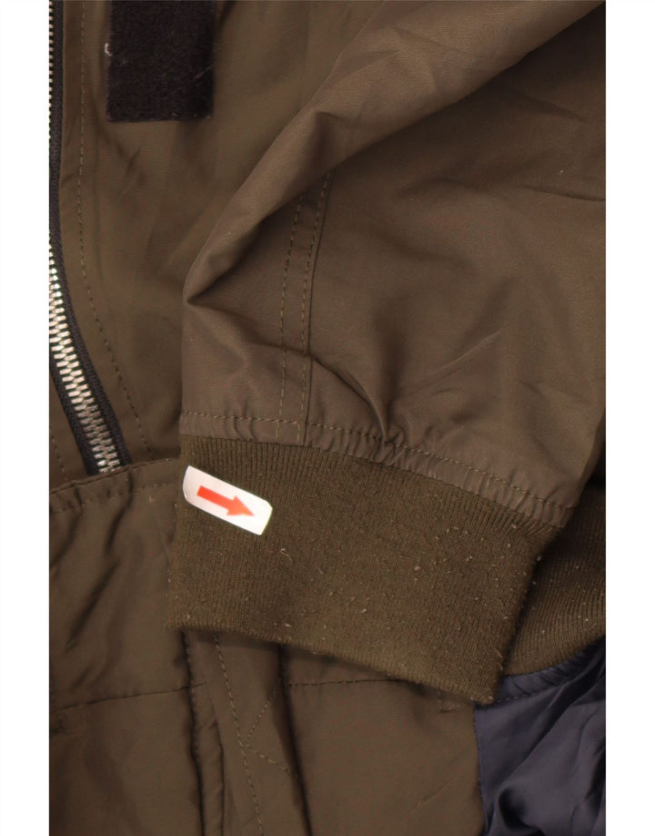 Zara Herren Bomberjacke UK 40 Large Khaki