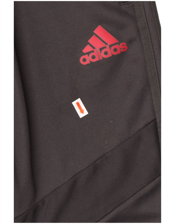 ADIDAS Herren Munster Rugby-Trainingsanzug, Jogginghose, Größe S, Schwarz, Polyester