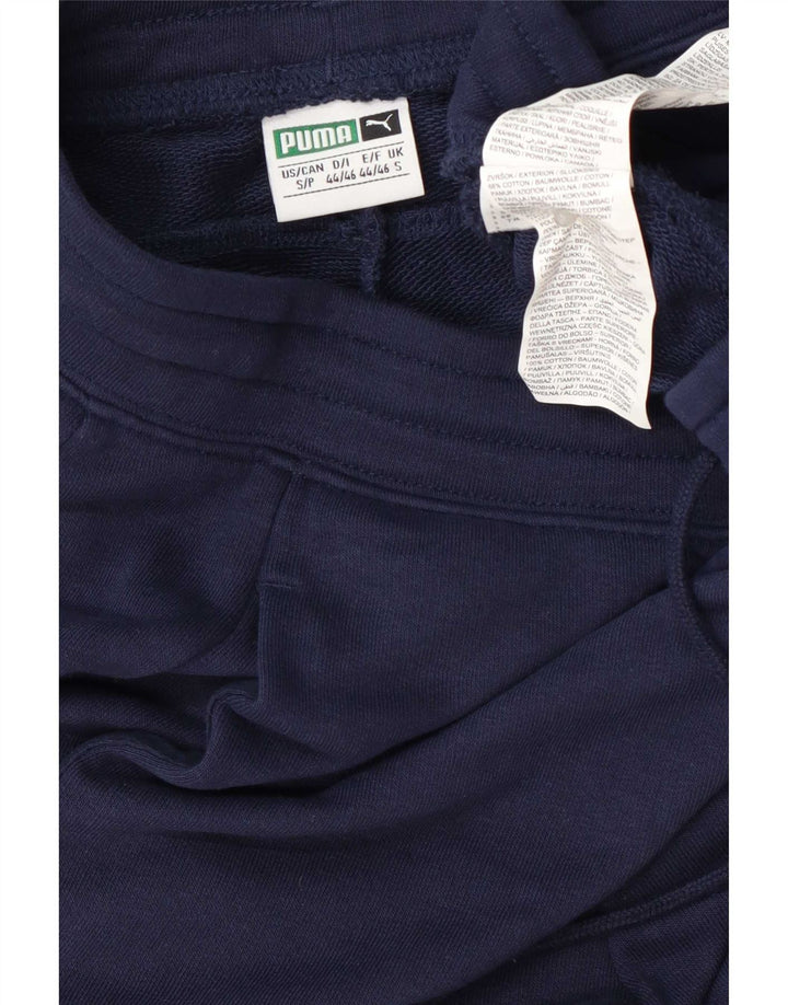 Puma Herren-Trainingshose, Größe S, marineblau, Baumwolle