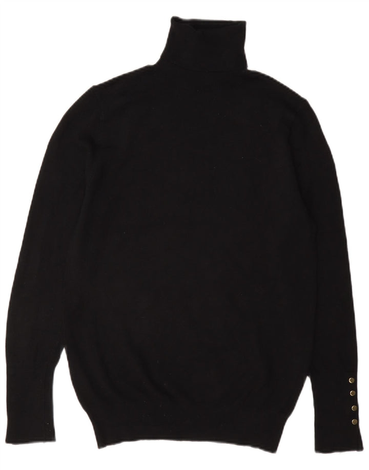 Rollkragenpullover für Damen von Zara, Gr. 12, mittelschwarz