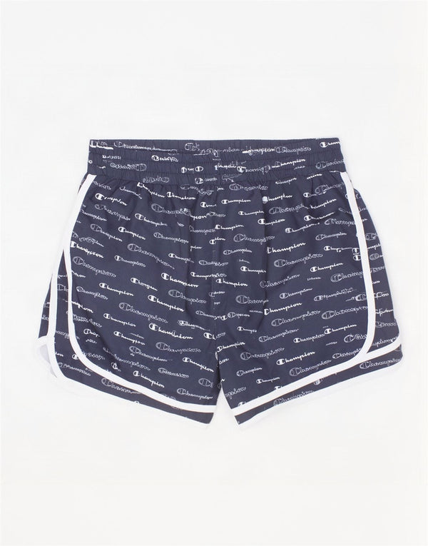 Champion Mädchen Graphic Sport Shorts 13–14 Jahre XL Schwarz Polyester