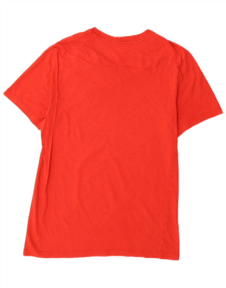 Nike Herren-T-Shirt mit Grafik, Größe S, rote Baumwolle