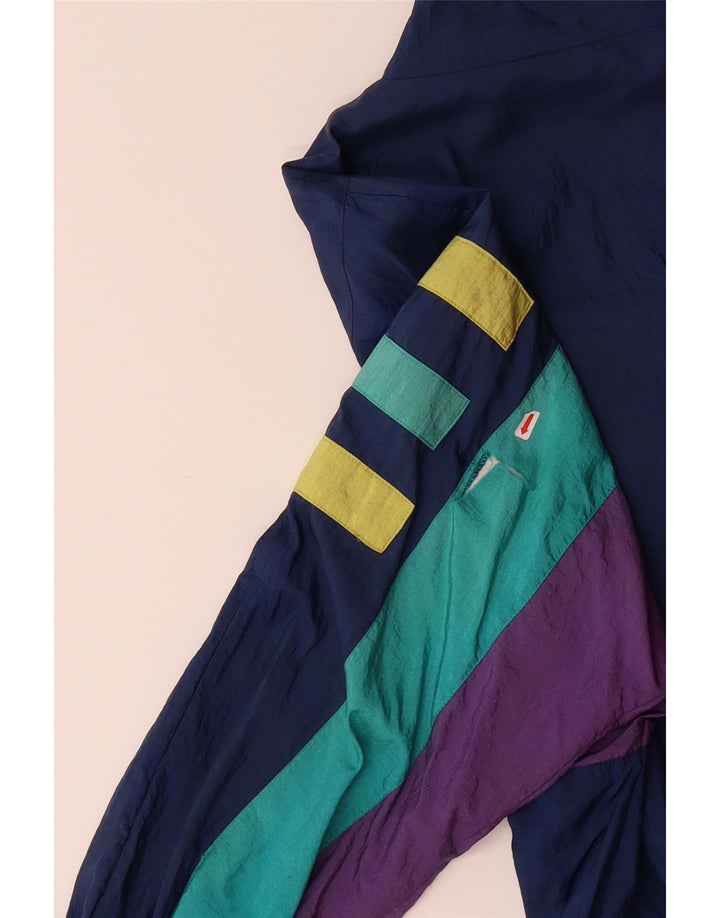 KILLTEC Mens Tracksuit Top Jacket XL Blue Colourblock Vintage Killtec and Second-Hand Killtec from Messina Hembry 