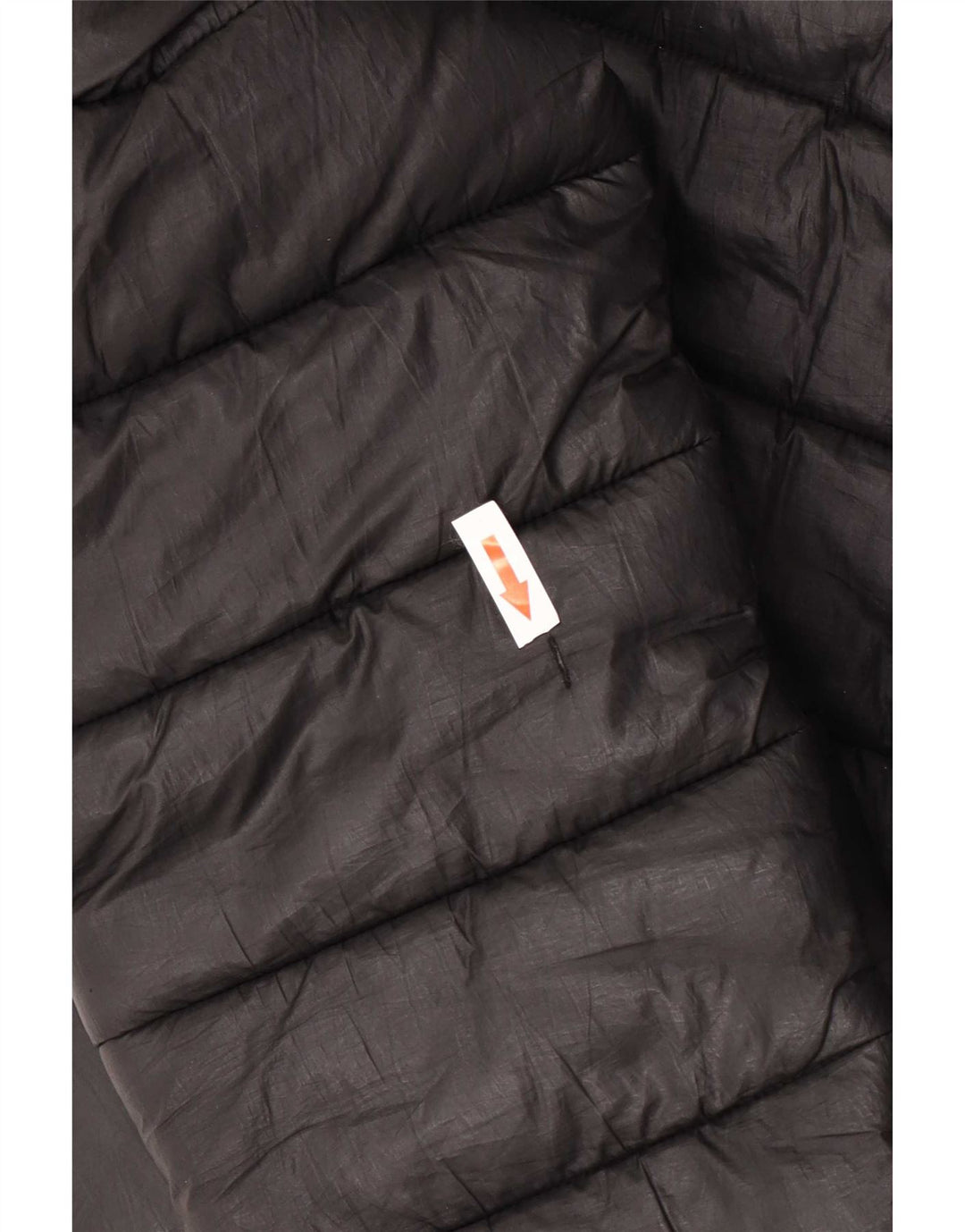 Champion Womens Hooded Wattierte Jacke UK 12 Mittelschwarzes Polyester