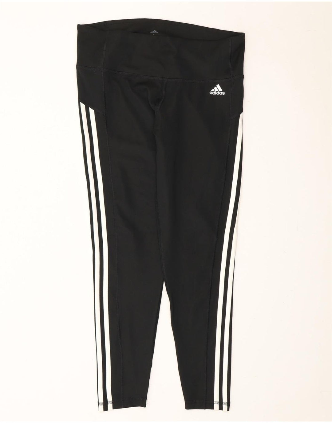 ADIDAS Womens Climalite Leggings UK 16/18 Large Black