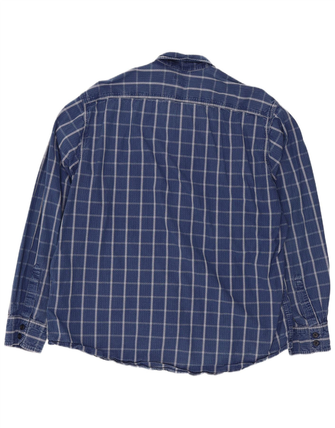 Levi's Herrenhemd XL, blau kariert, Baumwolle