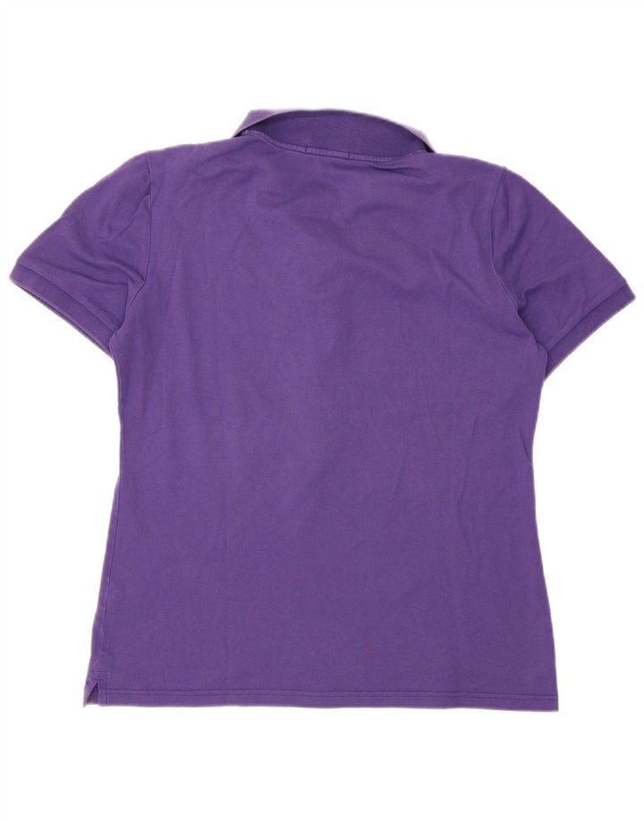 Joop Damen Poloshirt IT 44 Medium Lila Baumwolle