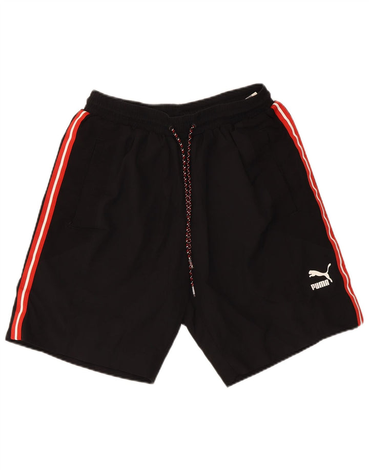 Puma Herren Sport Shorts Small Schwarz Polyester