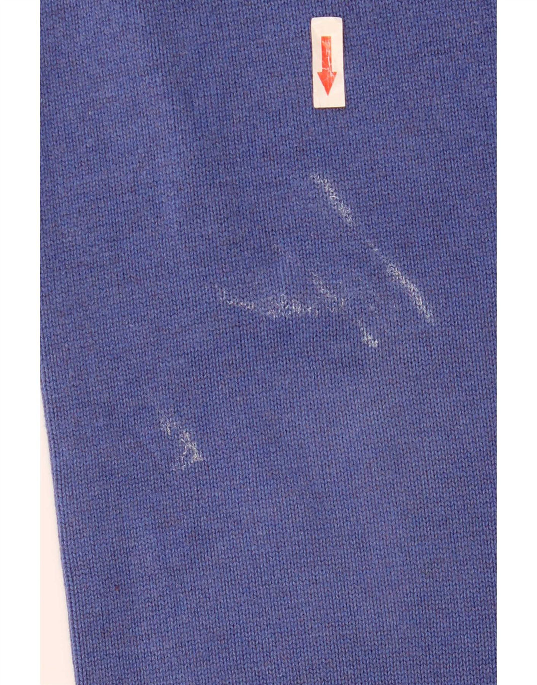 Gant Herren-Pullover mit Rundhalsausschnitt, mittelblaue Baumwolle