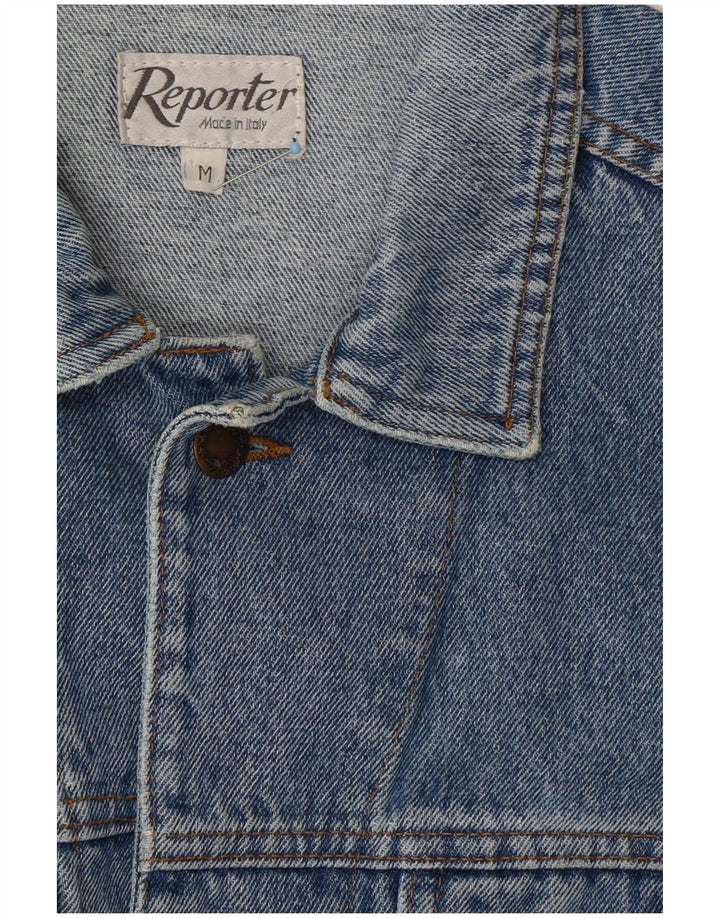 REPORTER Herren Jeansjacke UK 38 Mittelblau