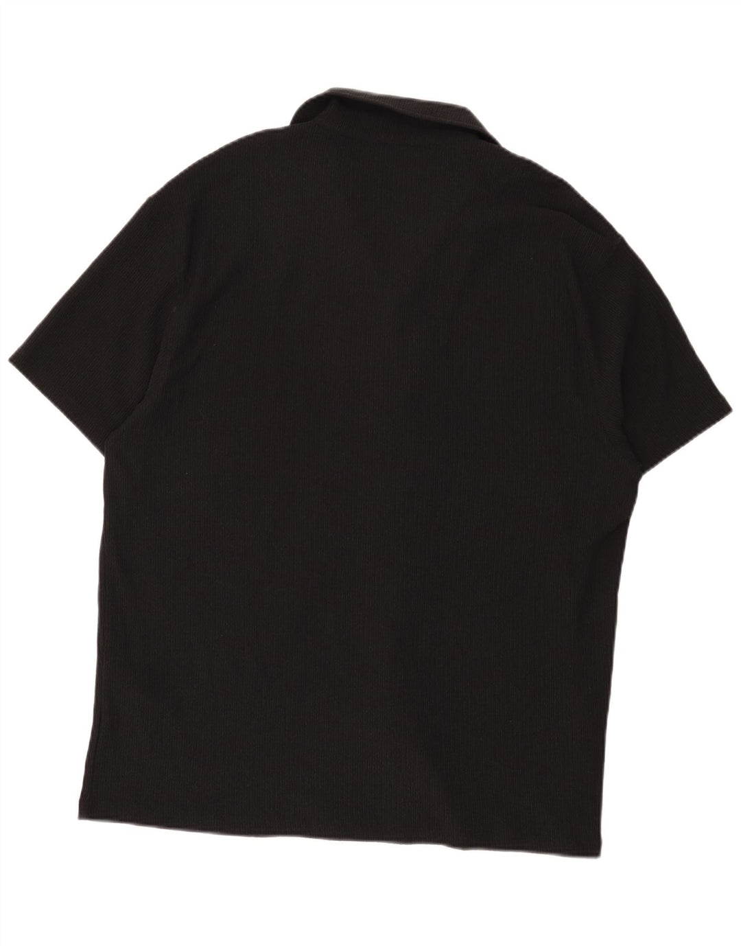 Reiss Herren Graphic Kurzarmhemd 2XL Schwarz Polyester Modern