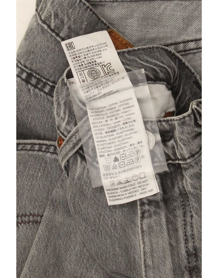 Levi's Herren 511 Slim Jeans W34 L34 Graue Baumwolle