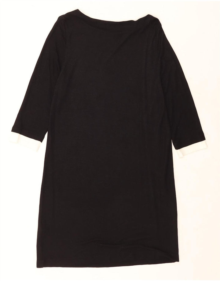 French Connection Damen-Etuikleid, Größe 44, Schwarz, Farbblock