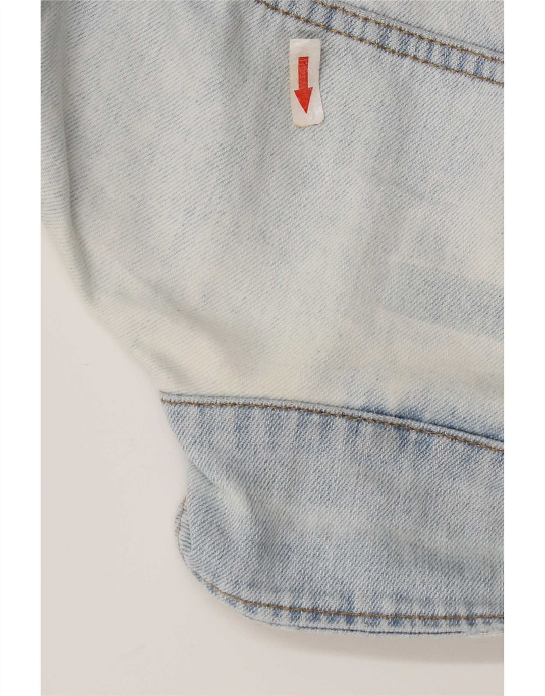 Topshop Damen Jeansjacke UK 10 Small Blaue Baumwolle