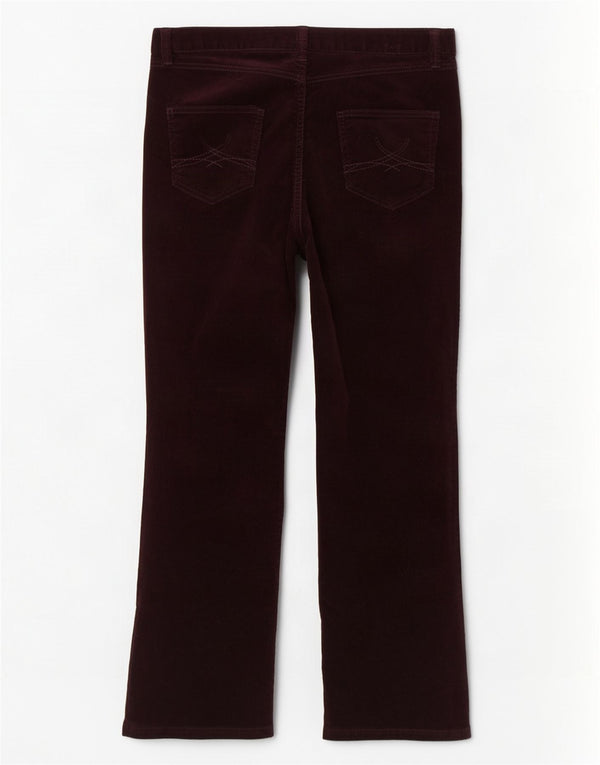 Marks & Spencer Damen Cordhose UK 14 Medium W34 L27 Burgunderrot