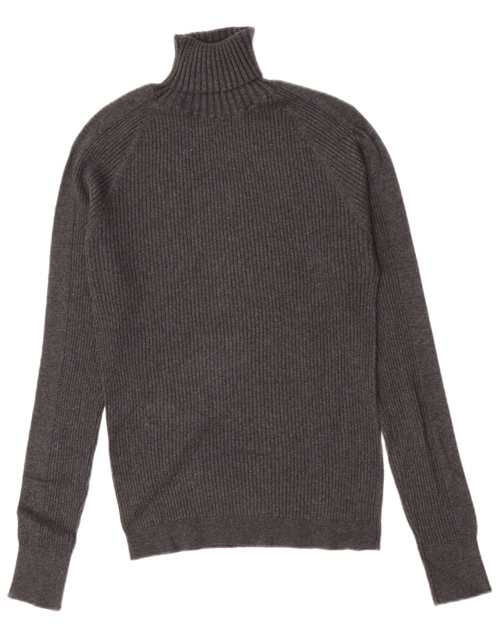 Rollkragenpullover für Herren von Zara, mittelgrau