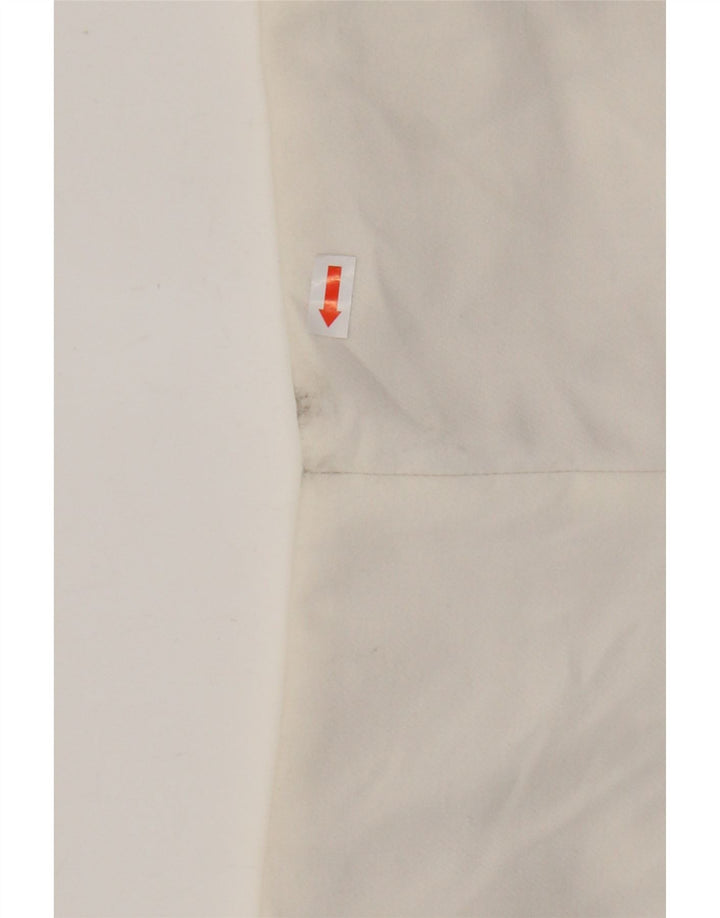 ZARA Damen-Freizeitshorts mit hoher Taille, Größe S, W26, Weiß
