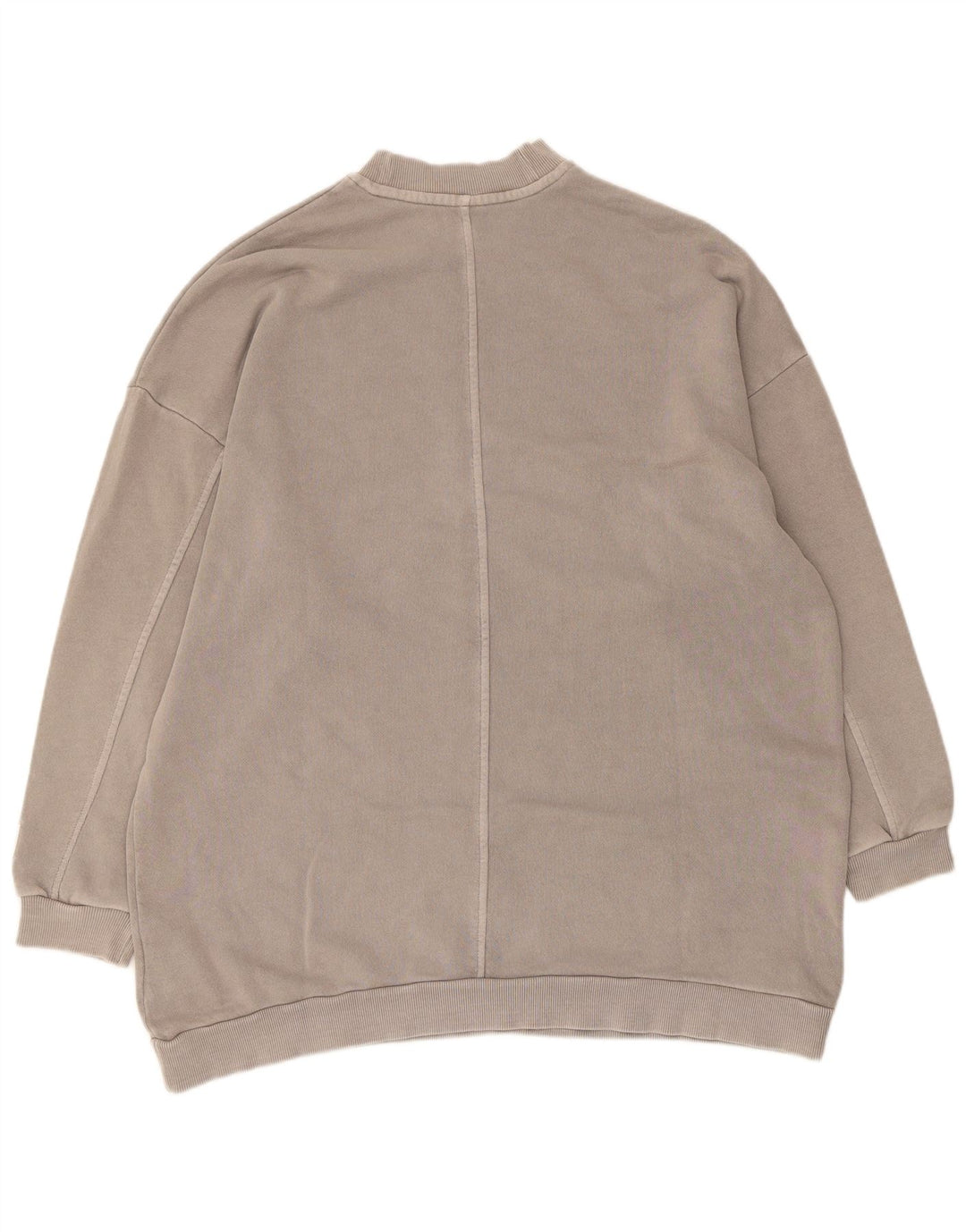 Reebok Damen Übergroßer Sweatshirt-Pullover UK 12/14 Mittelgrau