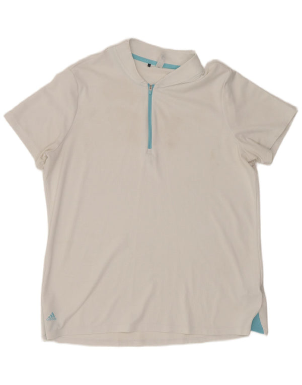 Adidas Herren T-Shirt Top XL Weiß Polyester
