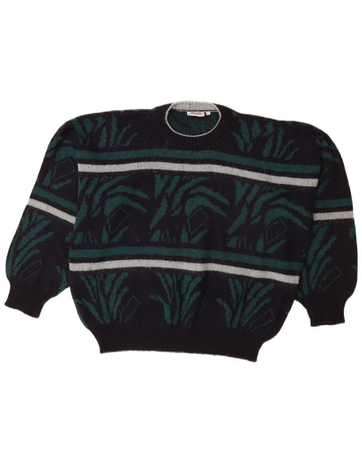 MAGNUM Herren-Pullover mit Rundhalsausschnitt, IT 52, Größe L, Marineblau