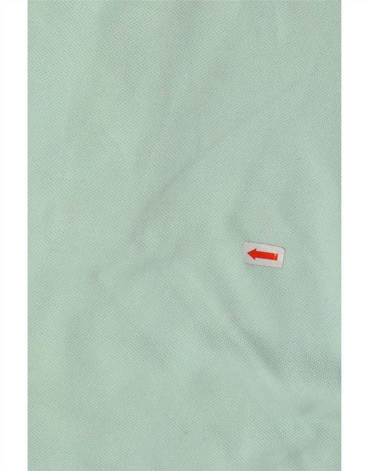 LACOSTE Herren Poloshirt Größe 6 XL Türkis Baumwolle