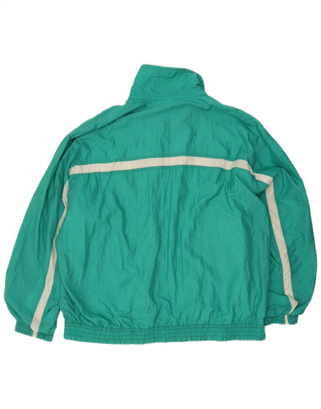 Vintage Herren Loose Fit Trainingsanzug Top Jacke Groß Grün