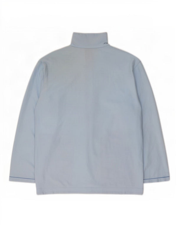 Lotto Damen-Trainingsanzug-Oberteil, übergroß, Jacke, UK 16, Größe L, Blau, Polyester