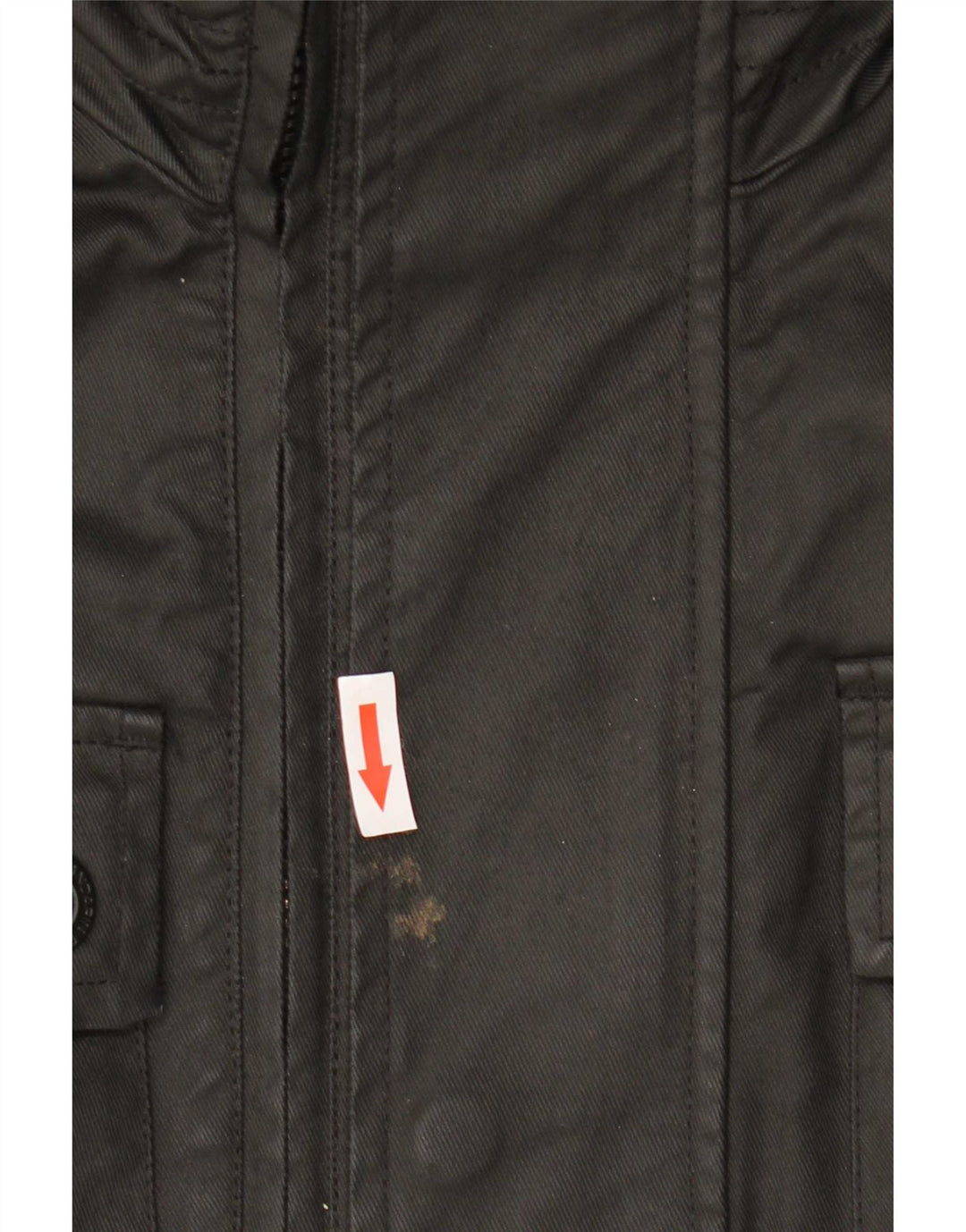 Superdry Herren Militärjacke UK 44 2XL Schwarz Baumwolle