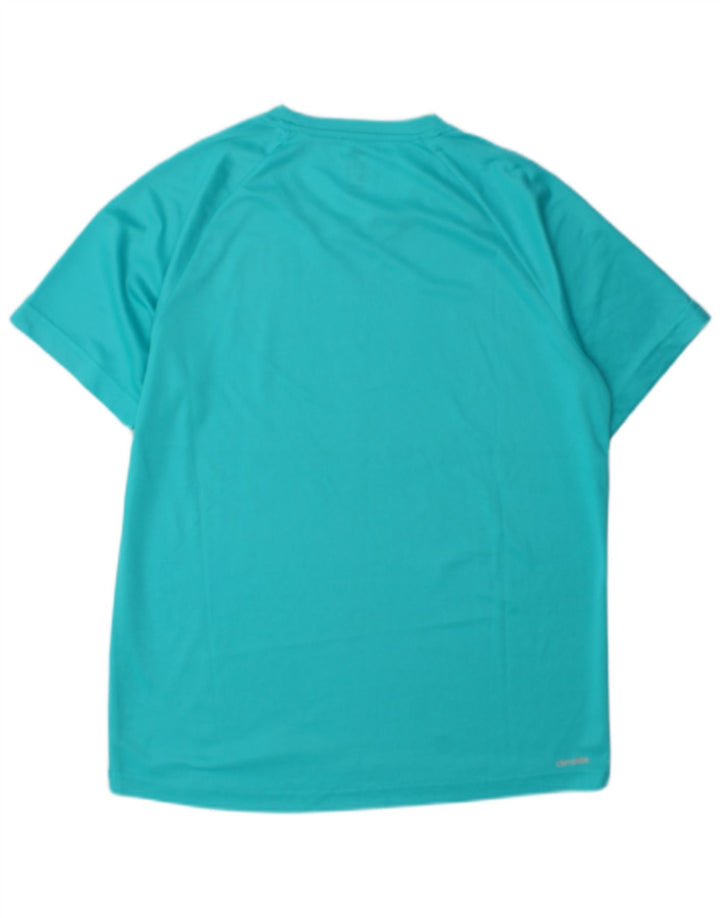 Adidas Herren Climalite T-Shirt Top Medium Türkis