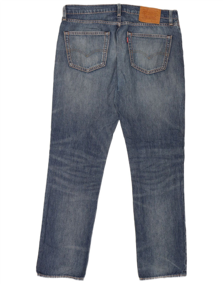 Levi's Herren 511 Slim Jeans W33 L32 Blaue Baumwolle