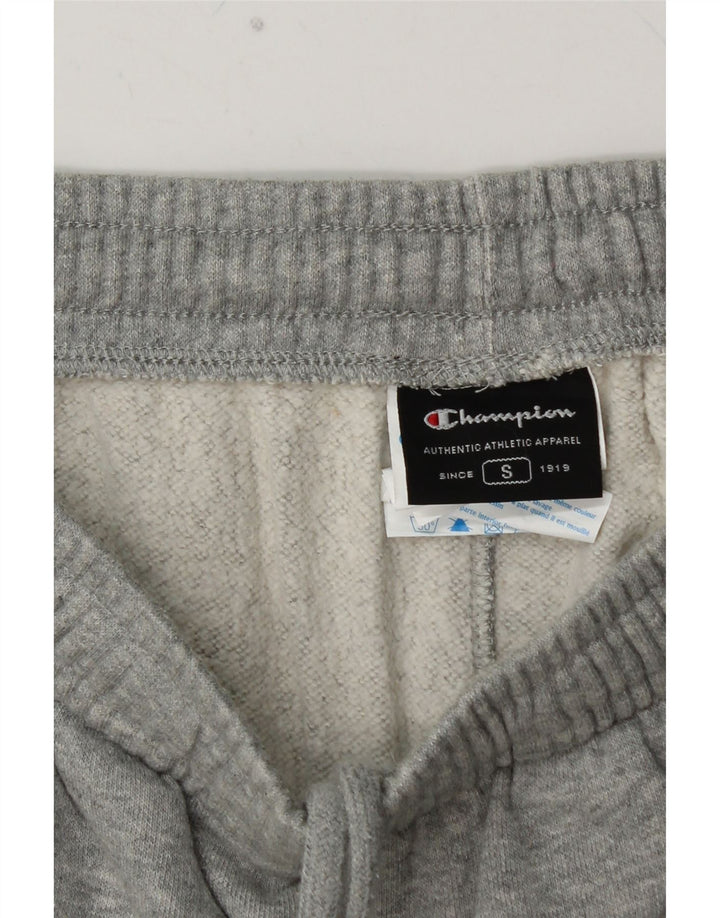 CHAMPION Herren-Trainingshose, Größe S, graue Baumwolle