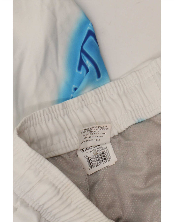 Billabong Herren-Badeshorts mit Grafik, 2XL, weißes Polyester