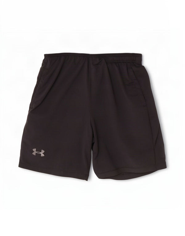 Under Armour Herren-Sportshorts, groß, schwarzes Polyester