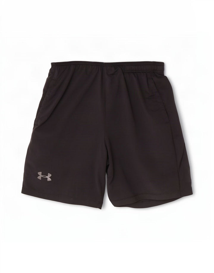 Under Armour Herren-Sportshorts, groß, schwarzes Polyester