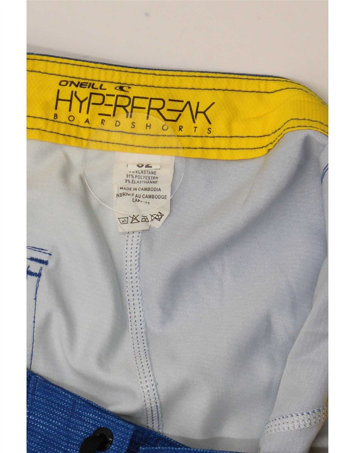 O'Neill Herren-Badeshorts aus mittelblauem Colourblock-Polyester