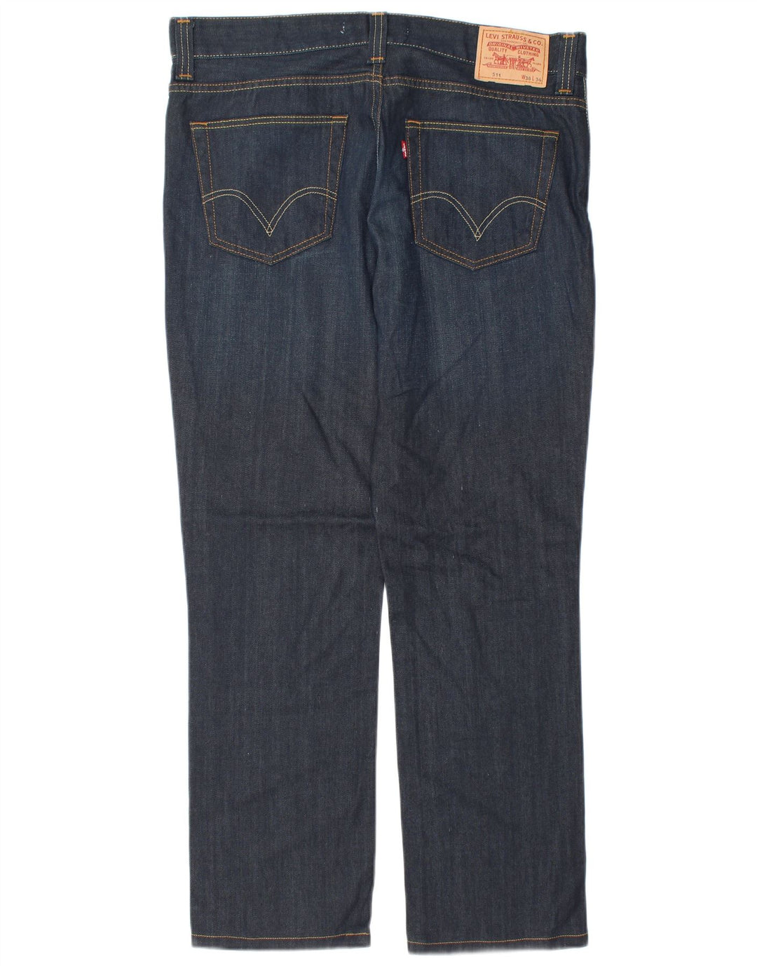 Levi's Herren 511 Slim Jeans W38 L31 Marineblaue Baumwolle