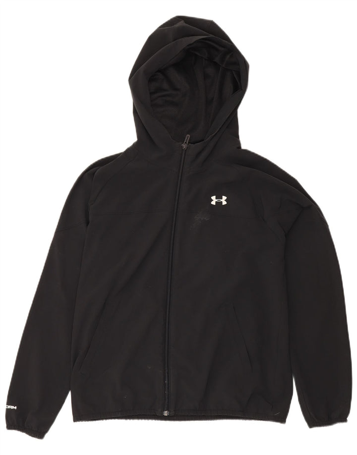 Under Armour Herren-Trainingsanzug mit Kapuze, Jacke, Mittelschwarz, Polyester