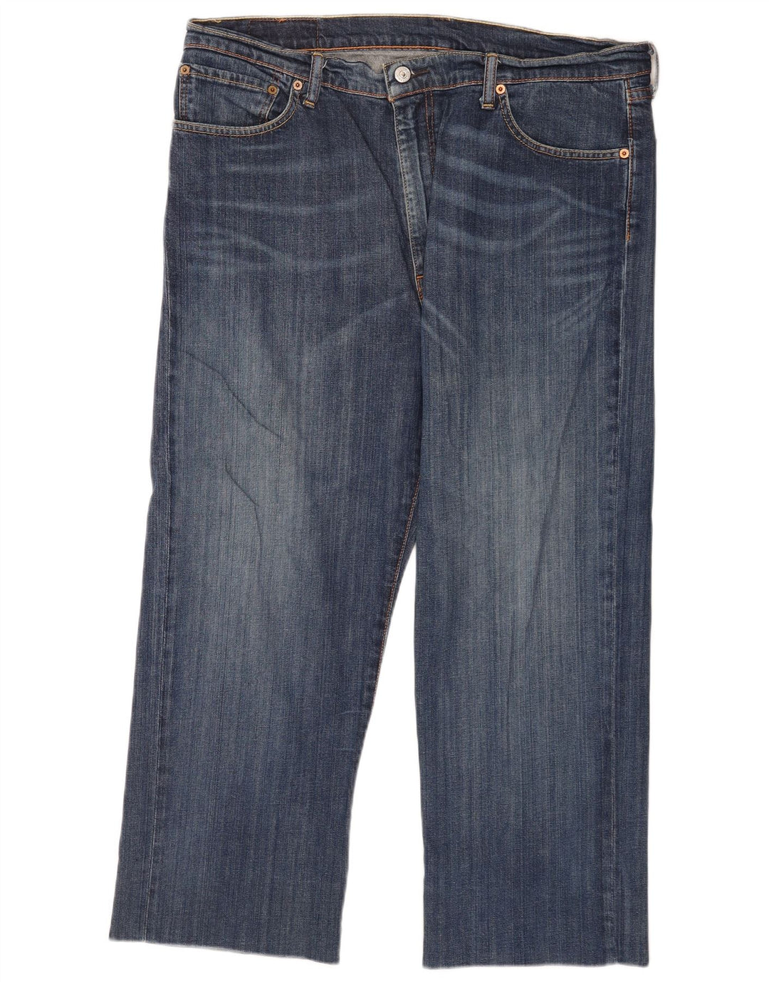 Levi's Herren 751 verkürzte gerade Jeans W40 L25 Blau
