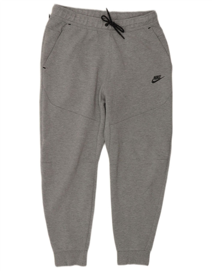 Nike Herren-Trainingshose, Jogginghose, mittelgraue Baumwolle