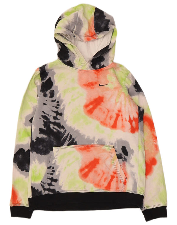 Nike Kapuzenpullover für Jungen, 13–14 Jahre, XL, mehrfarbig, Batik-Baumwolle