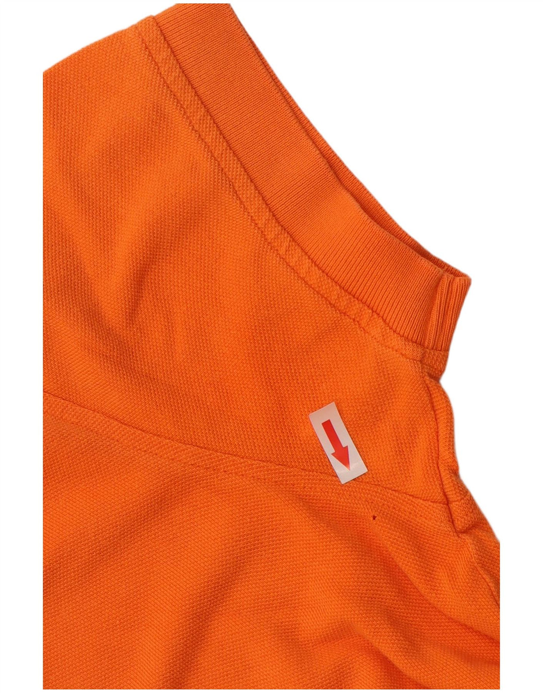 Tommy Hilfiger Herren Poloshirt Small Orange Baumwolle