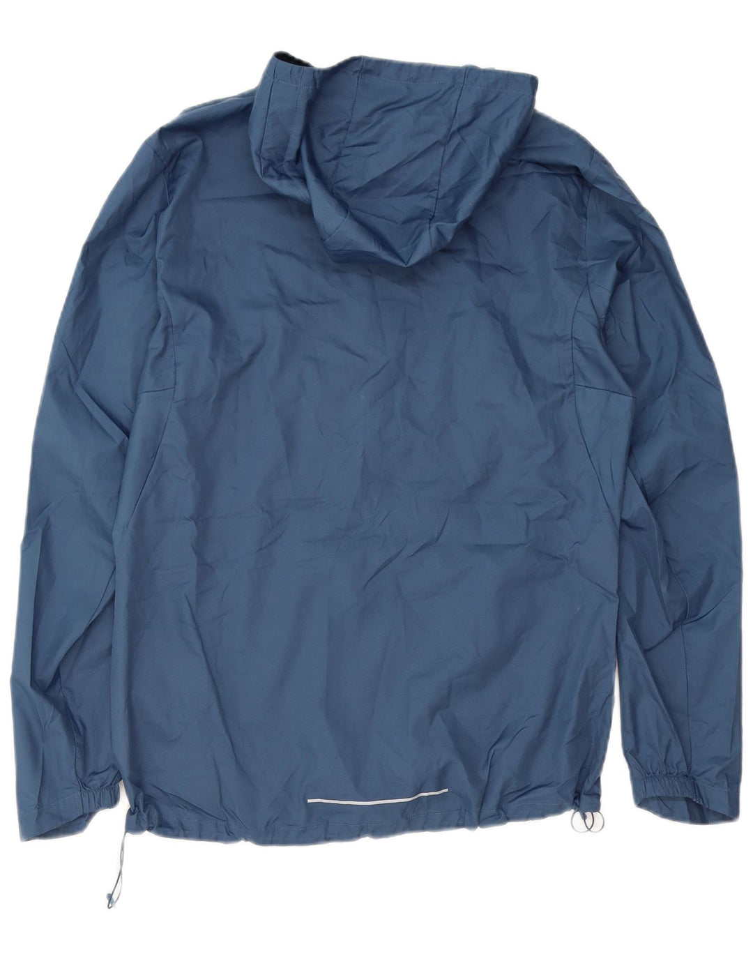 Adidas Herren Kapuzen-Regenjacke UK 38 Medium Marineblau Polyester