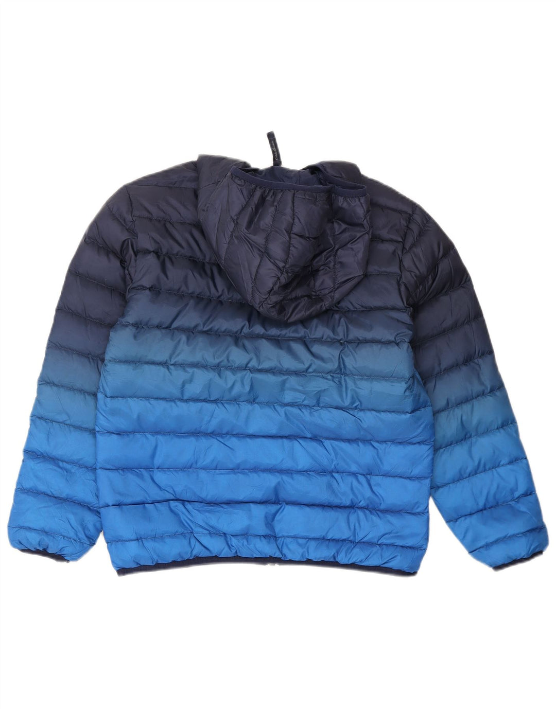 Eddie Bauer Wattierte Jacke mit Kapuze für Jungen, 10–11 Jahre, mittelgroß, Marineblau